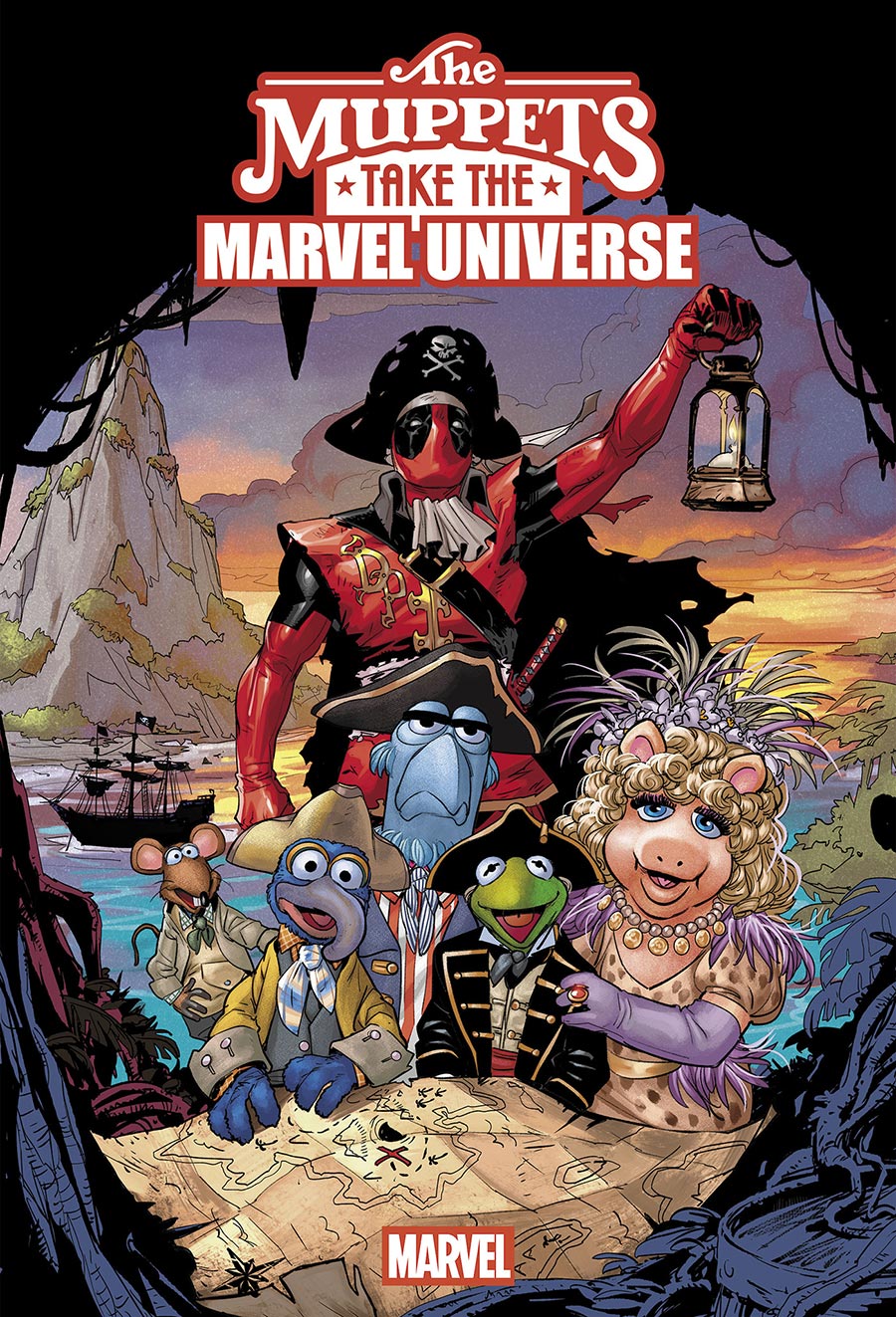 Muppets Take The Marvel Universe #1 (One Shot) Cover C Variant Matteo Lolli Muppet Treasure Island 30th Anniversary Cover