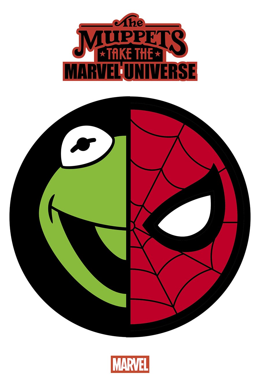 Muppets Take The Marvel Universe #1 (One Shot) Cover E Variant Logo Mashup Cover
