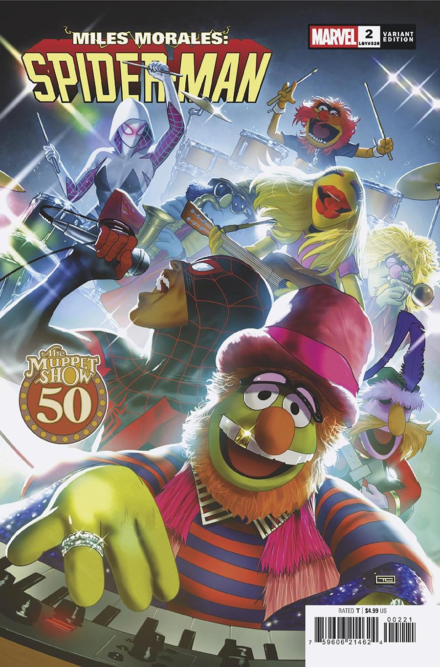 Miles Morales Spider-Man Vol 3 #2 Cover C Variant Taurin Clarke Muppets Cover