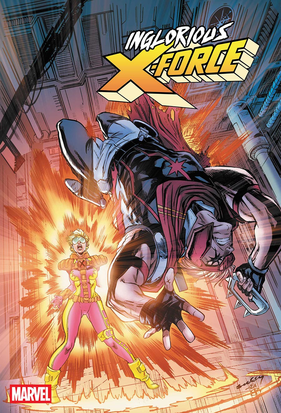 Inglorious X-Force #9 Cover B Variant Tim Seeley Cover