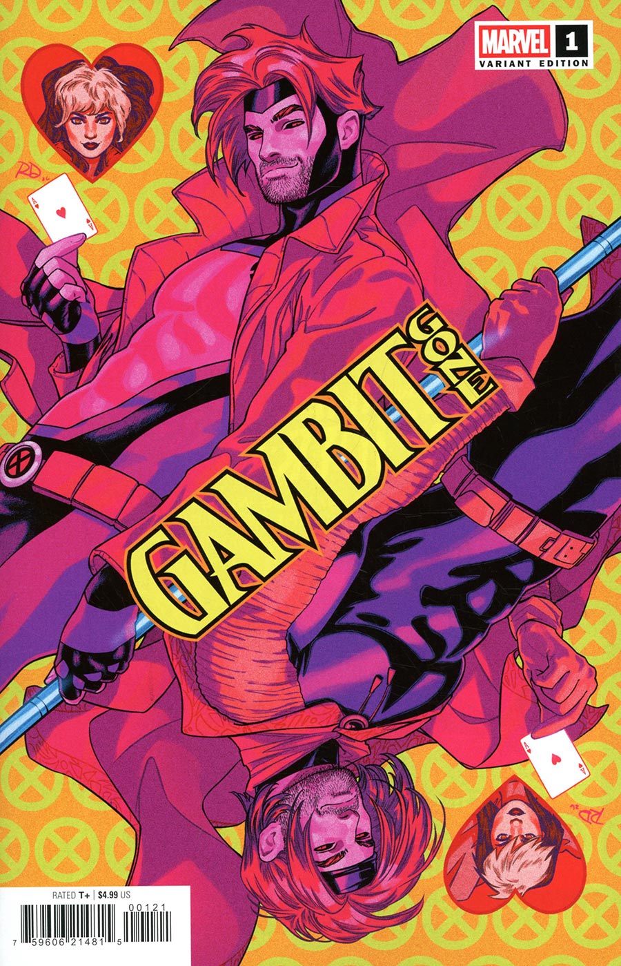 Gambit Gone #1 Cover B Variant Russell Dauterman Cover (Limit 1 Per Customer)