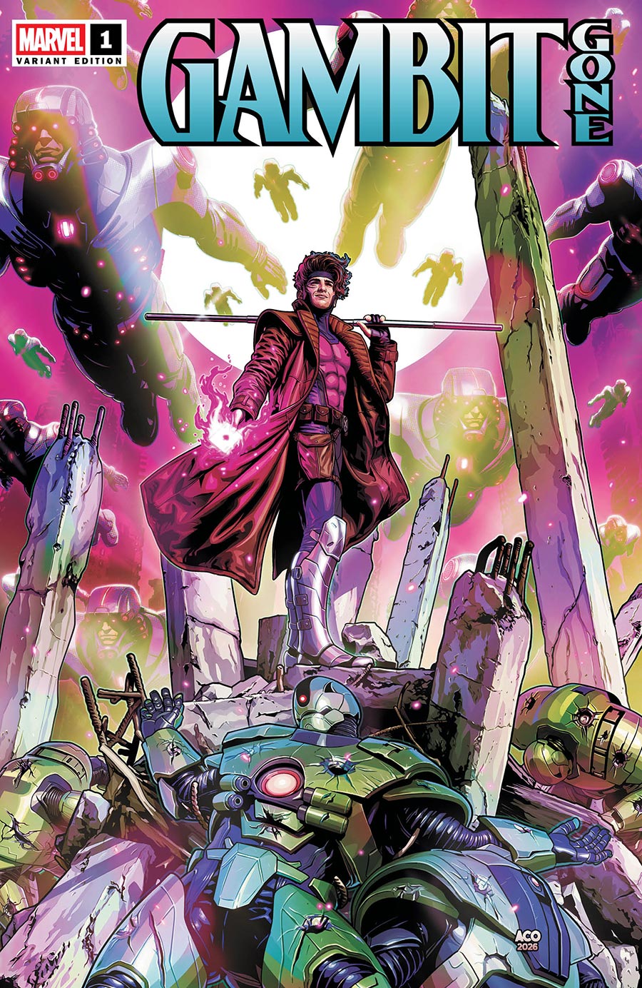 Gambit Gone #1 Cover C Variant ACO Cover