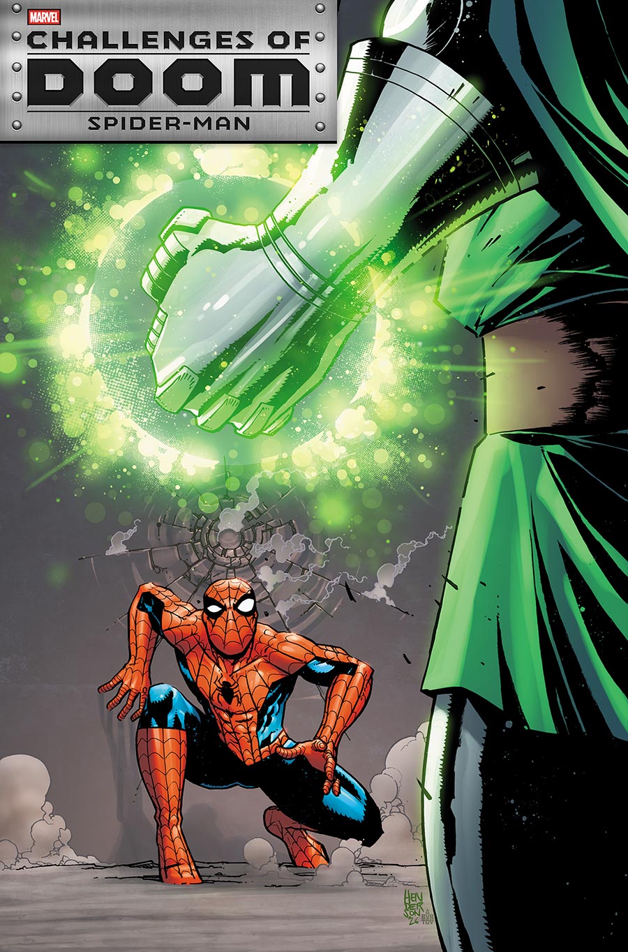 Challenges Of Doom Spider-Man #1 (One Shot) Cover D Incentive Mike Henderson Variant Cover