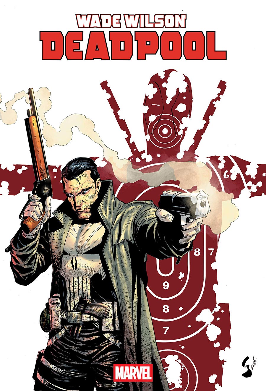 Wade Wilson Deadpool #8 Cover A Regular Geoff Shaw Cover (Big Guns Part 1)