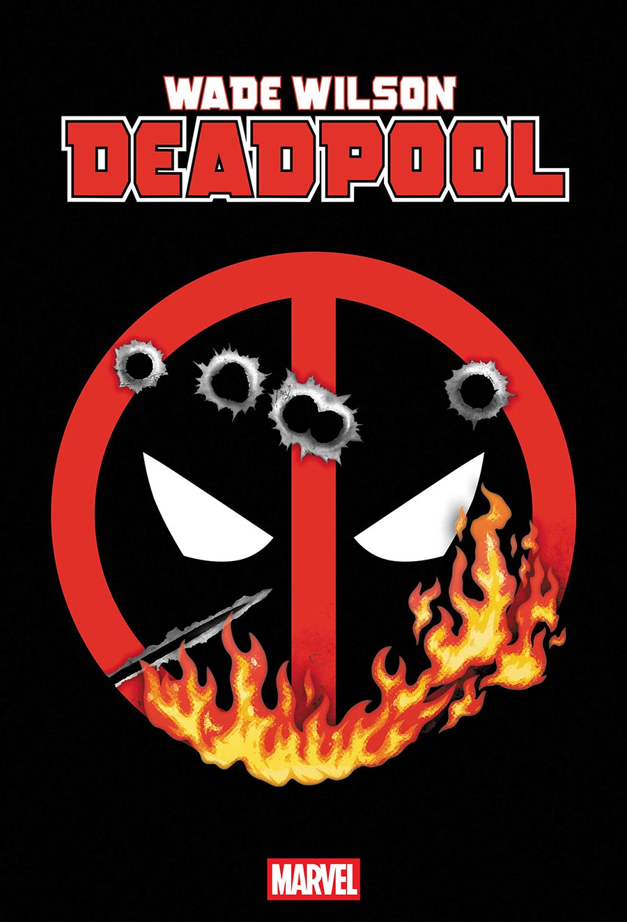 Wade Wilson Deadpool #8 Cover D Variant Crossover Logo Cover (Big Guns Part 1)