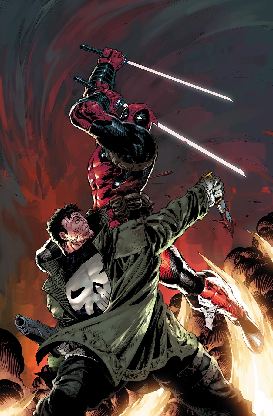 Punisher Vol 14 #8 Cover G Incentive Philip Tan Virgin Cover (Big Guns Part 2)