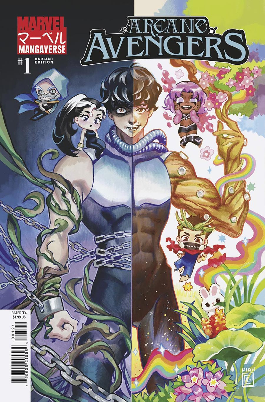 Marvel Mangaverse Arcane Avengers #1 (One Shot) Cover B Variant Rian Gonzales Cover