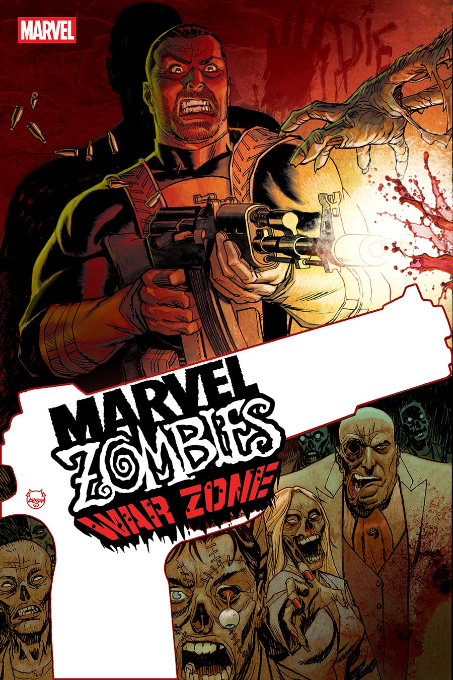 Marvel Zombies War Zone #1 Cover C Variant Dave Johnson Cover