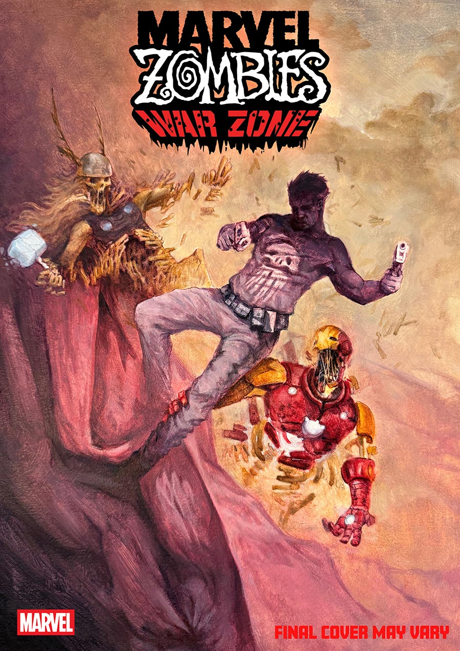 Marvel Zombies War Zone #1 Cover D Incentive Domenico Cava Variant Cover