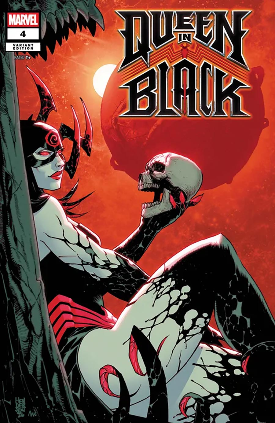 Queen In Black #4 Cover C Variant Mike Henderson Cover (Limit 1 Per Customer)