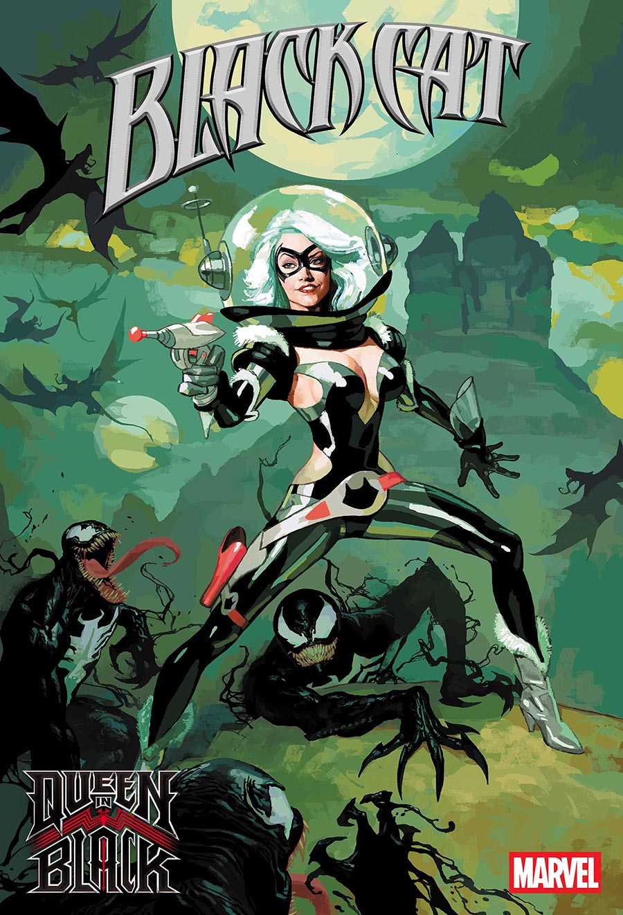 Black Cat Vol 3 #14 Cover A Regular Josemaria Casanovas Cover (Queen In Black Tie-In)