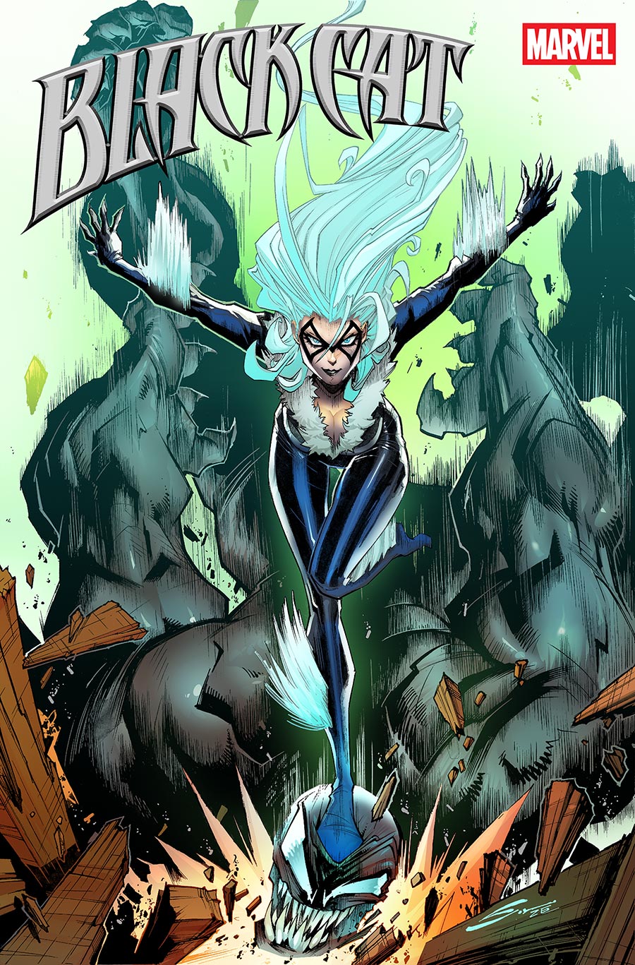Black Cat Vol 3 #14 Cover C Variant Gerardo Sandoval Cover (Queen In Black Tie-In)