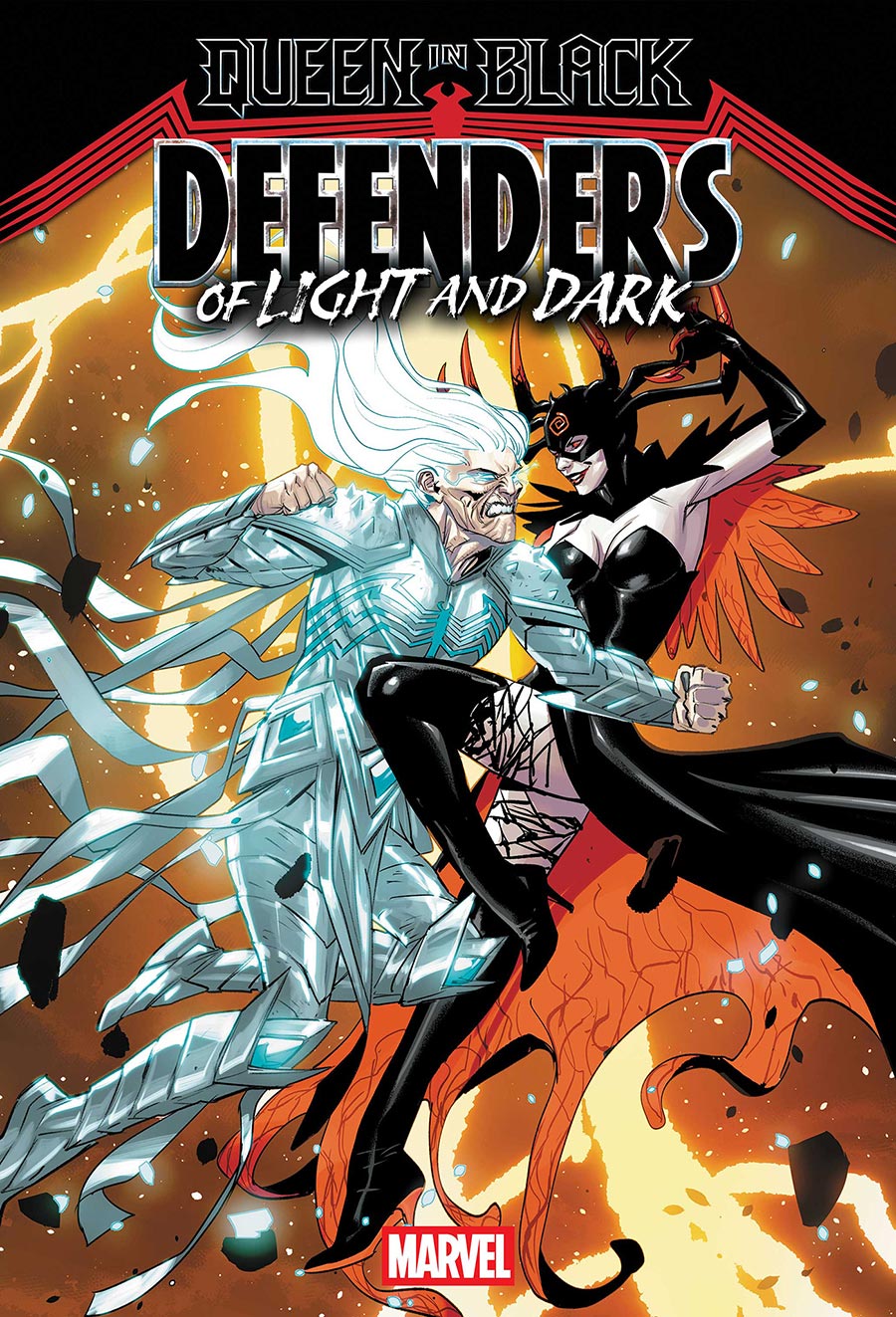 Queen In Black Defenders Of Light And Dark #3 Cover A Regular Matteo Lolli Cover