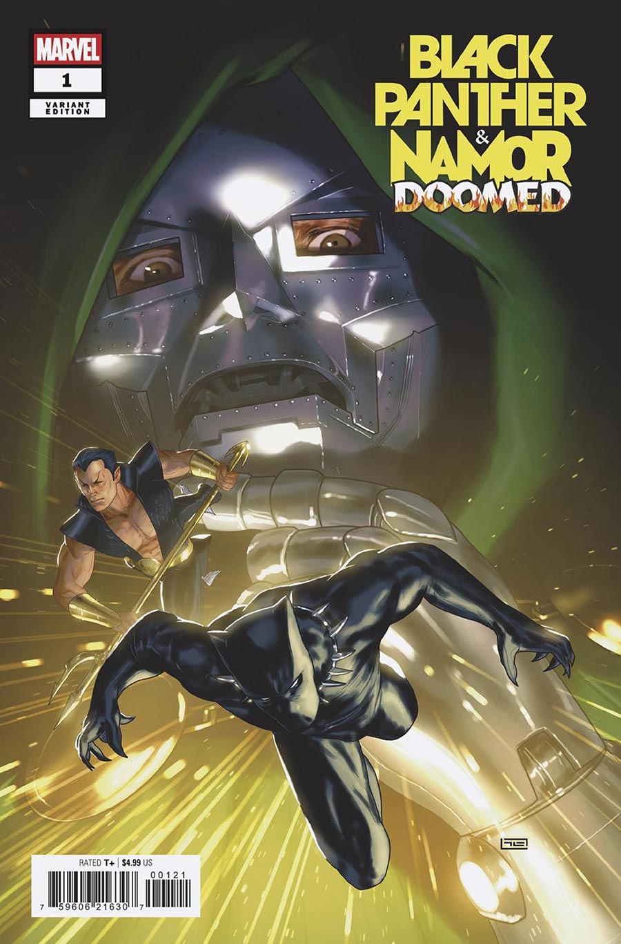 Black Panther Namor Doomed #1 Cover B Variant Taurin Clarke Cover