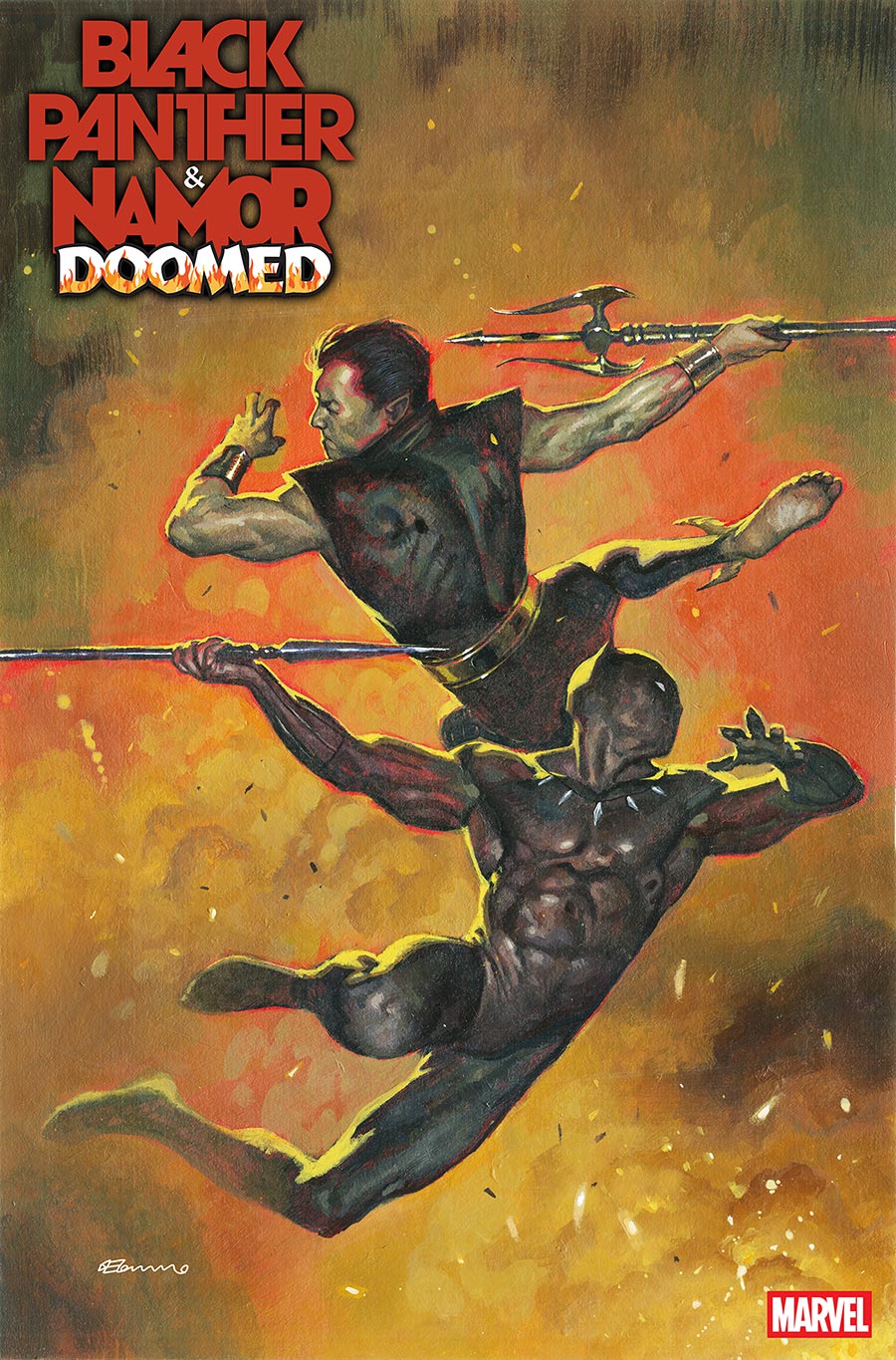 Black Panther Namor Doomed #1 Cover D Incentive Fabrizio De Tommaso Variant Cover