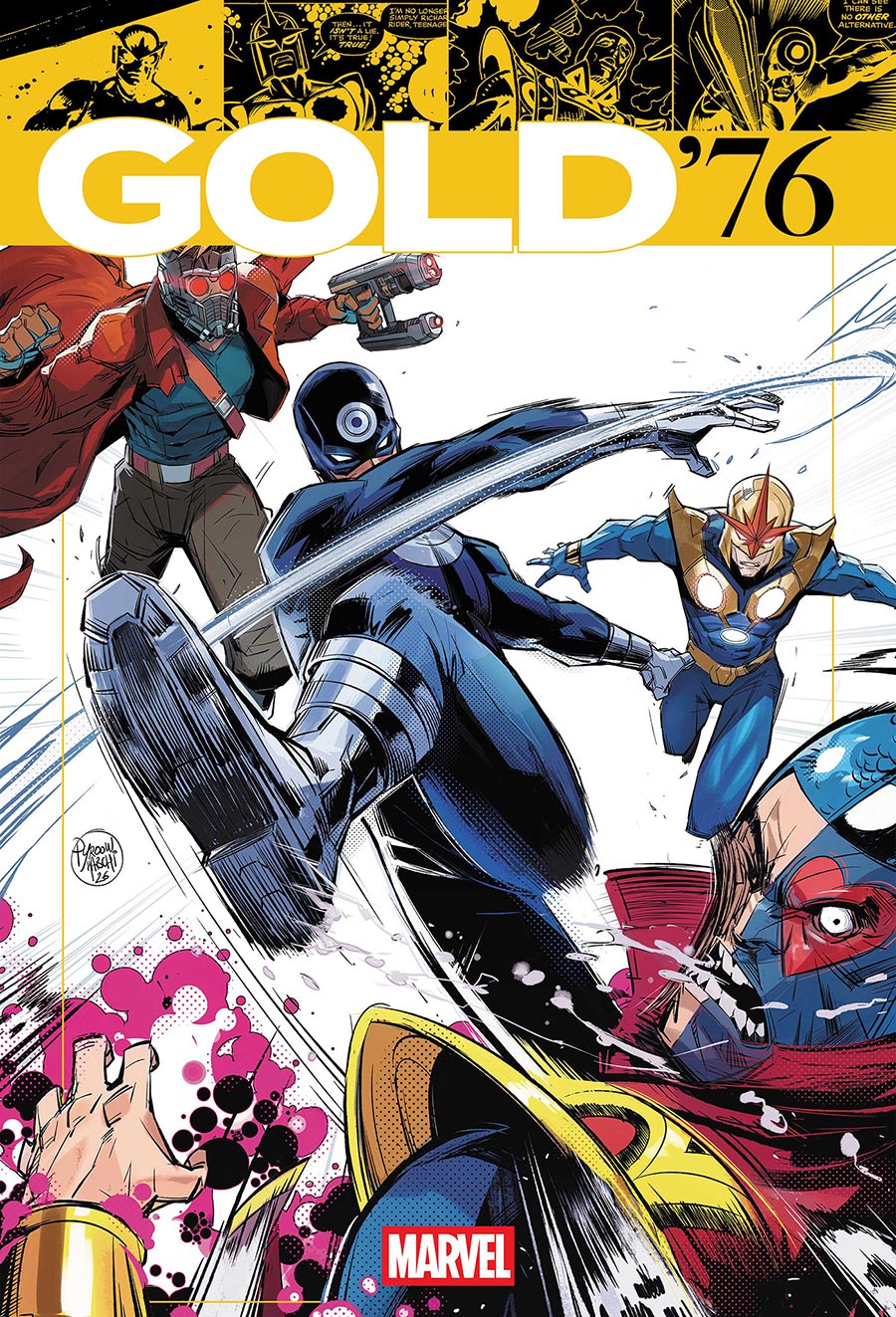 Marvel Gold 76 #1 (One Shot) Cover B Variant Hicham Habchi Homage Cover