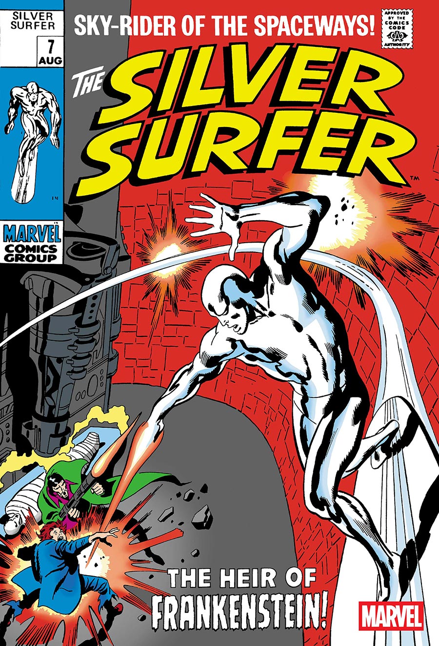 Silver Surfer Vol 1 #7 Cover C Facsimile Edition Variant John Buscema & Howard Purcell Foil Cover