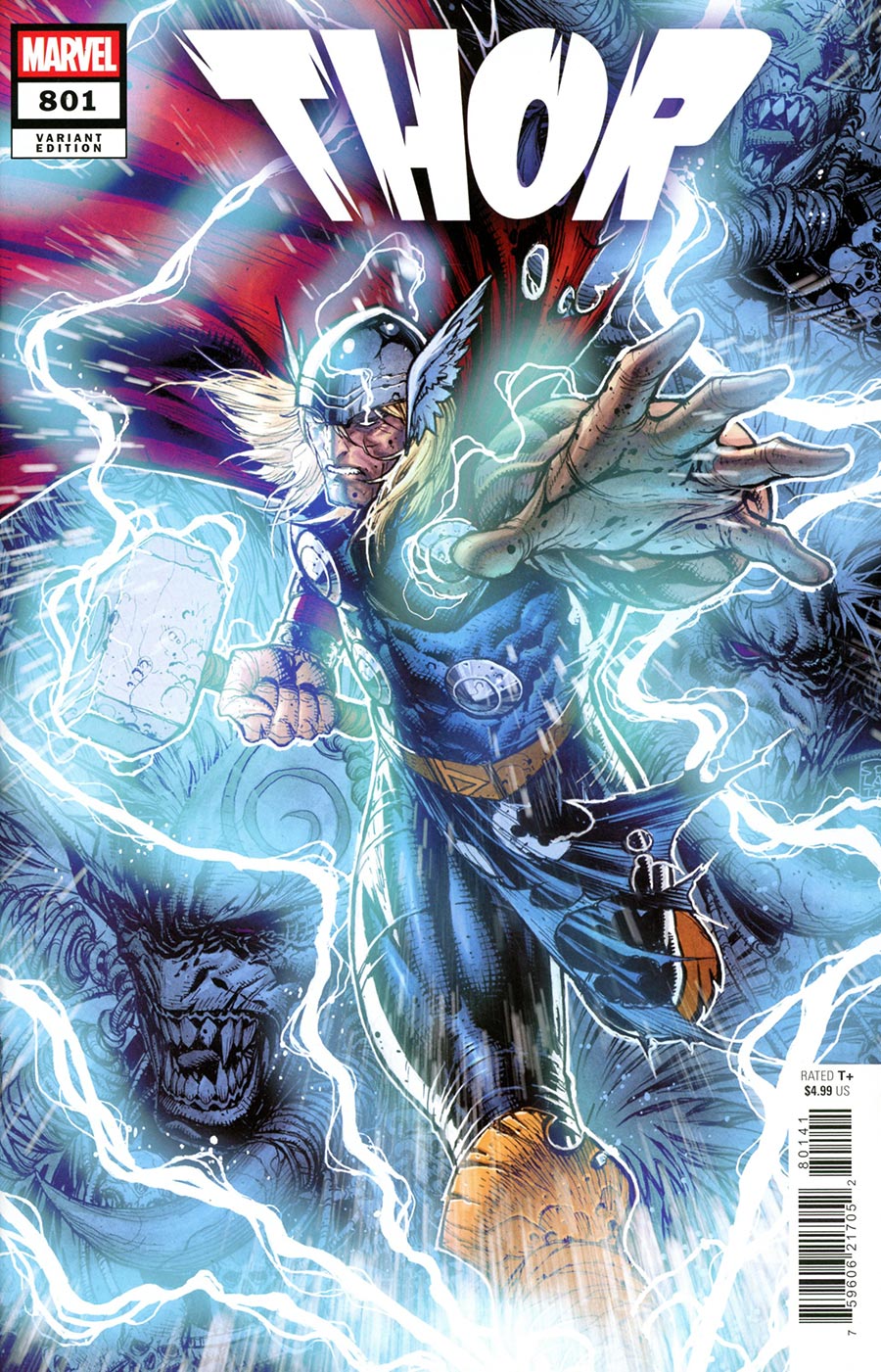 Thor Vol 6 #801 Cover E Variant Stephen Platt Cover