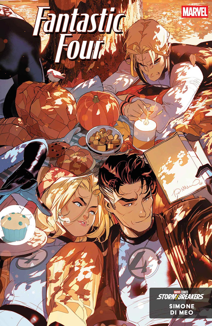 Fantastic Four Vol 8 #16 Cover C Variant Simone Di Meo Fall Fantasies Cover