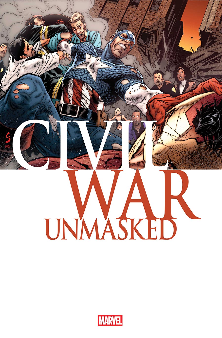Civil War Unmasked #5 Cover A Regular Geoff Shaw Cover