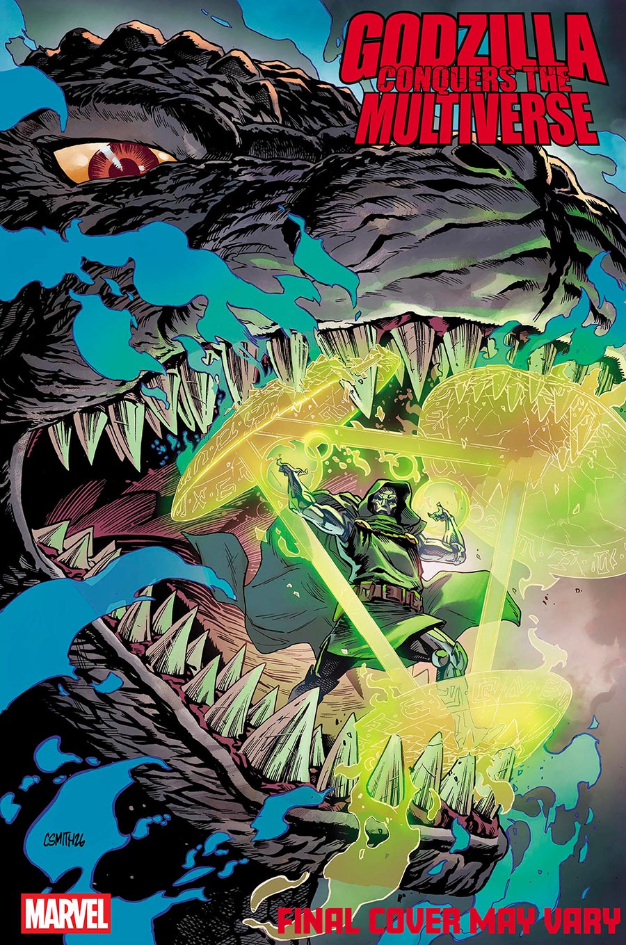 Godzilla Conquers The Multiverse #3 Cover D Incentive Cory Smith Variant Cover