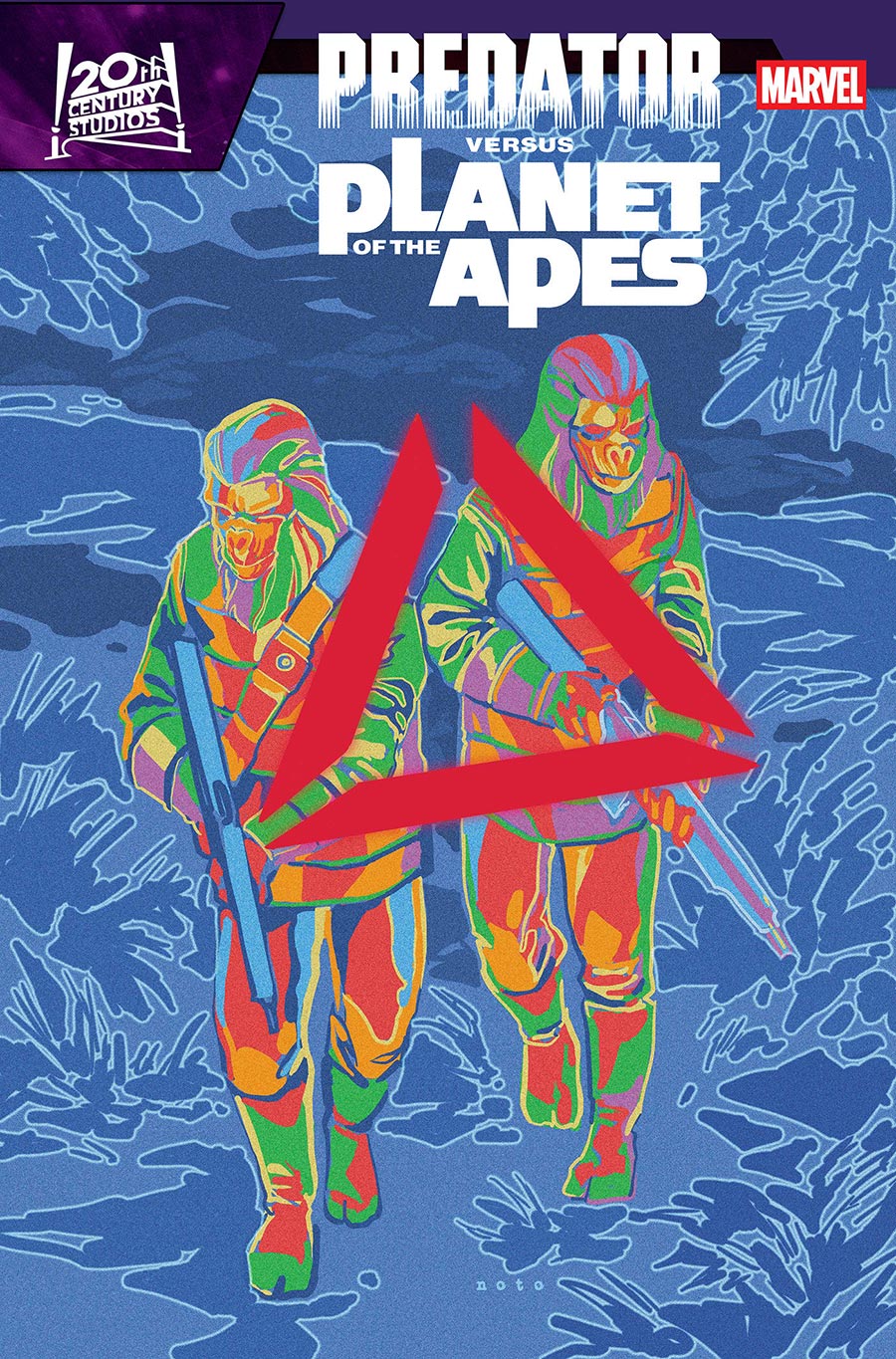 Predator Versus Planet Of The Apes #3 Cover C Incentive Phil Noto Variant Cover