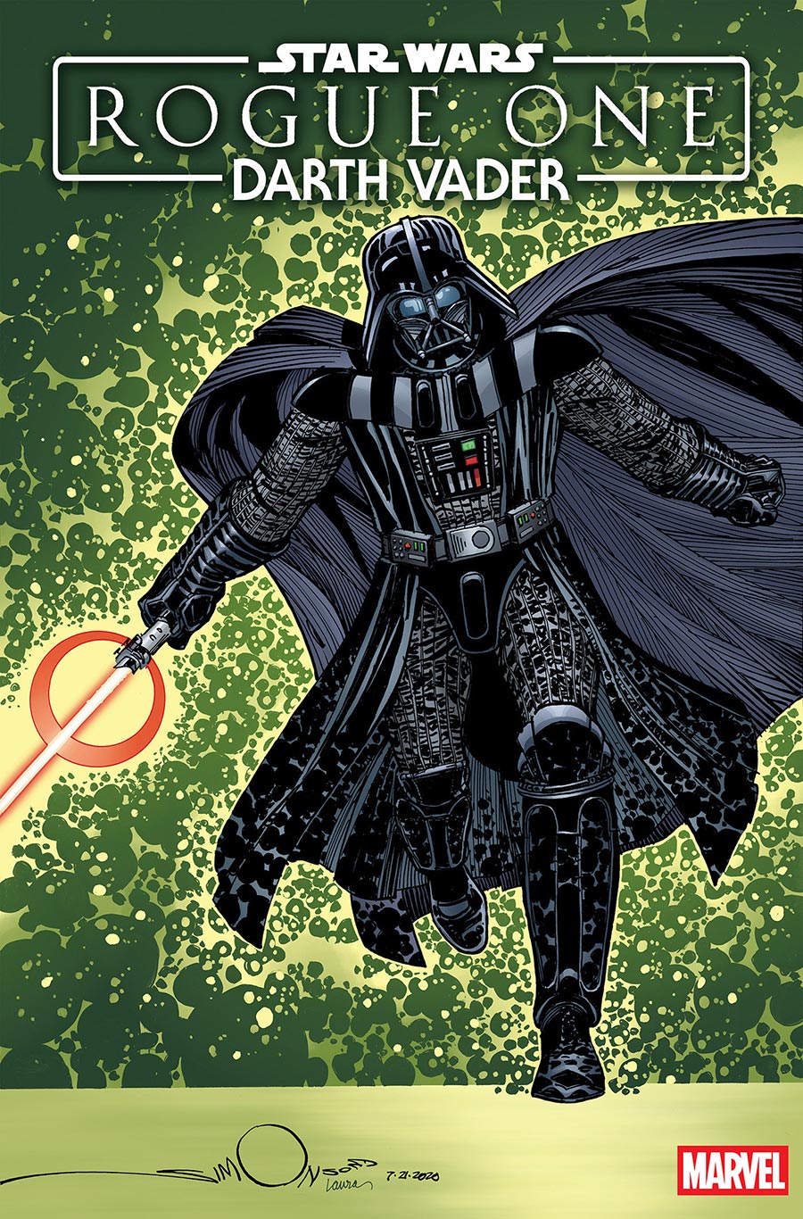 Star Wars Rogue One Darth Vader #1 (One Shot) Cover C Variant Walter Simonson Cover