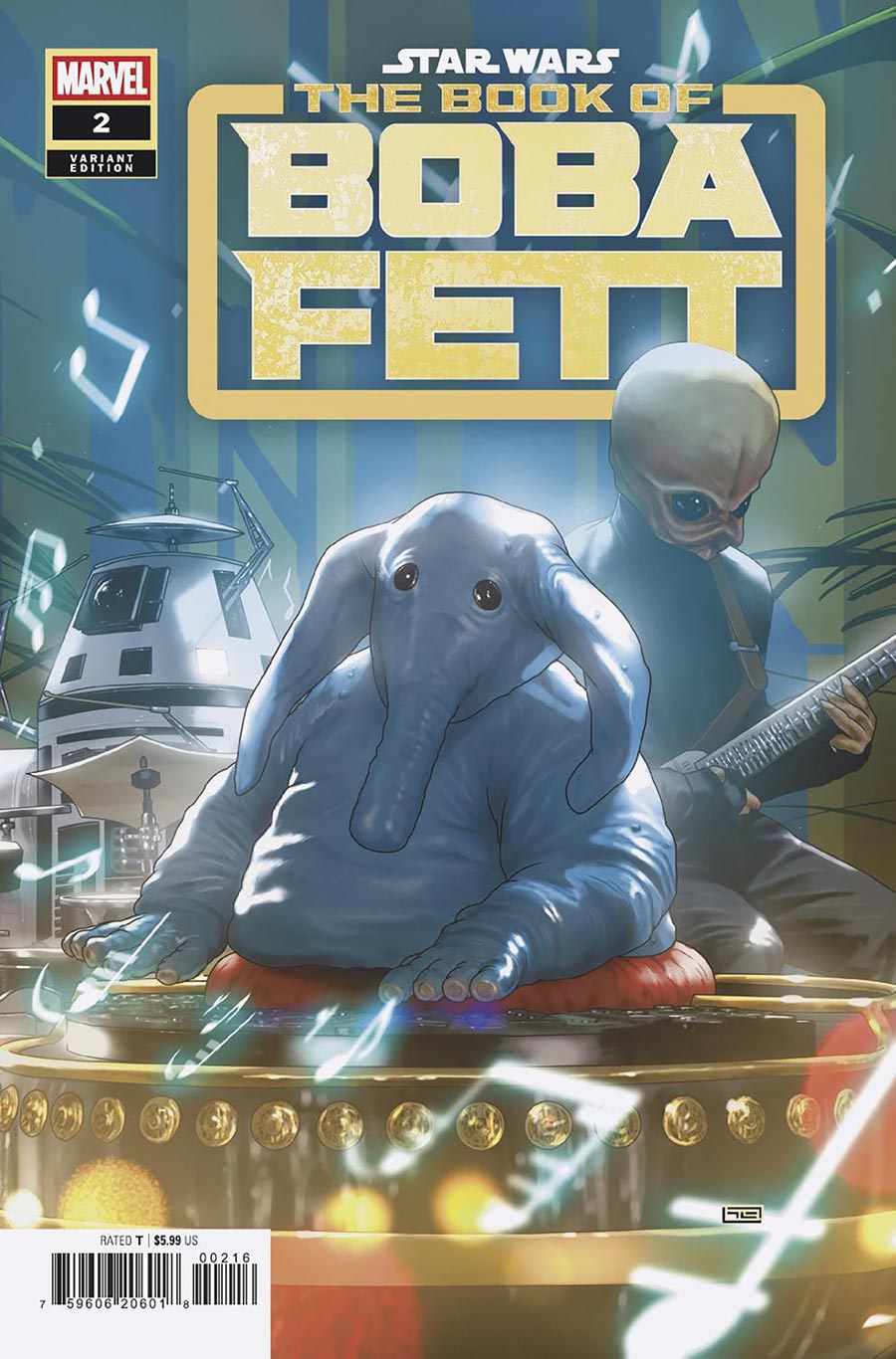 Star Wars The Book Of Boba Fett #2 Cover D Incentive Taurin Clarke Variant Cover