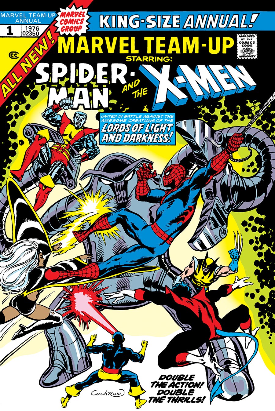 Marvel Team-Up Omnibus Vol 2 HC Direct Market Dave Cockrum Variant Cover