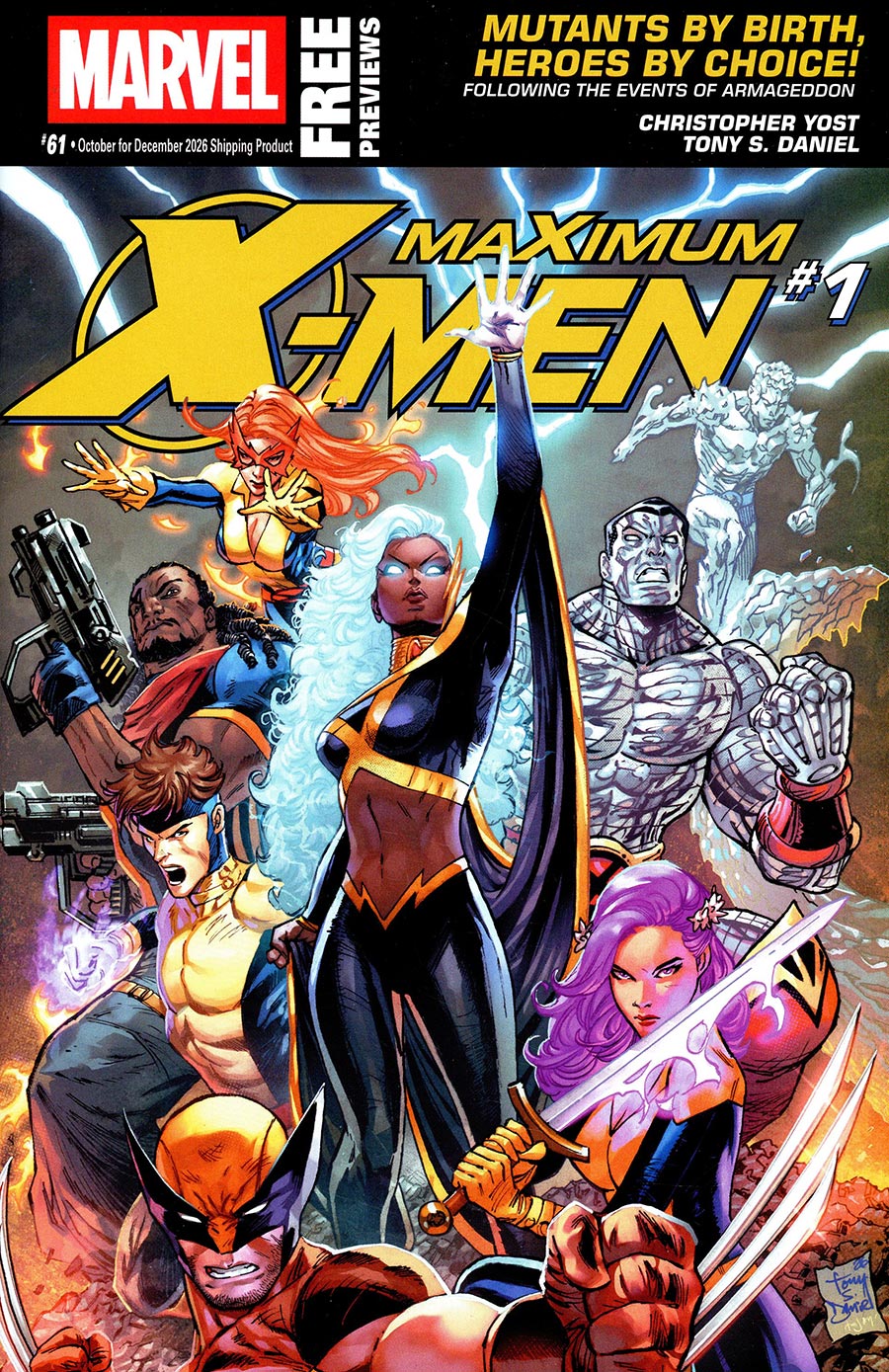 Marvel Previews Vol 6 #61 October 2026 - FREE -