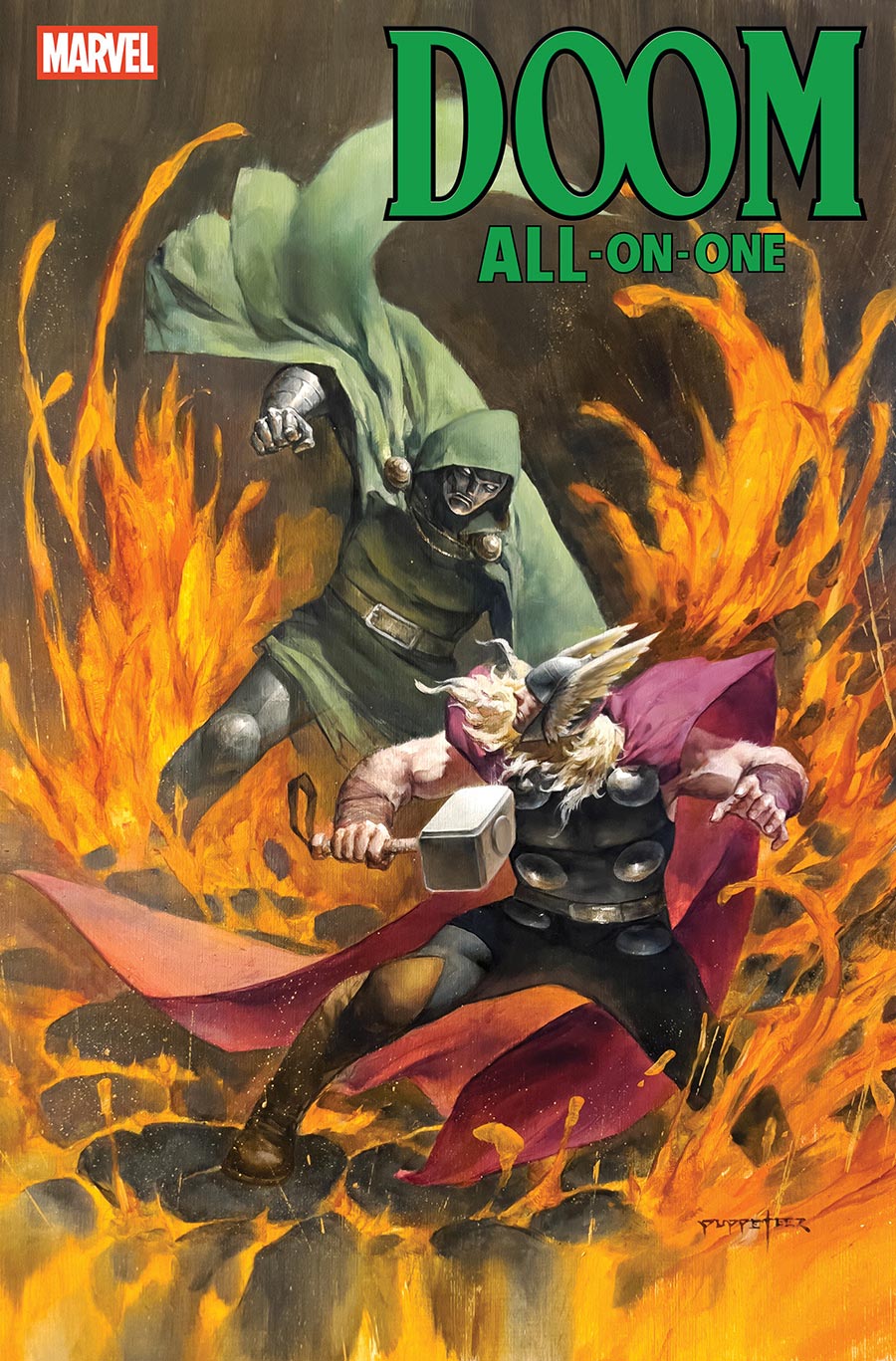 Doom All-On-One #1 (One Shot) Cover F Variant Puppeteer Lee Foil Cover