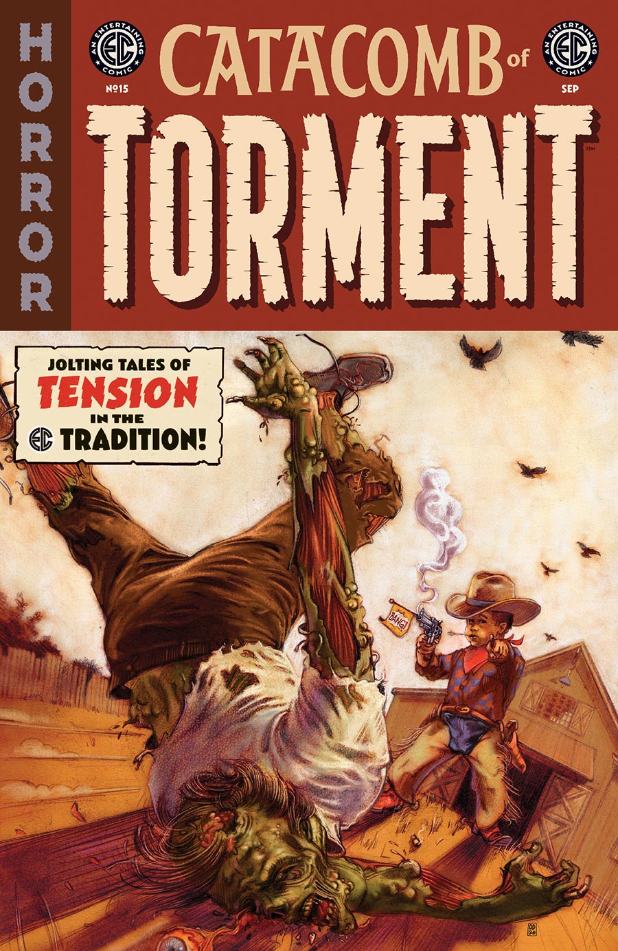 Catacomb Of Torment #15 Cover A Regular Oliver Dominguez Cover (EC Comics)