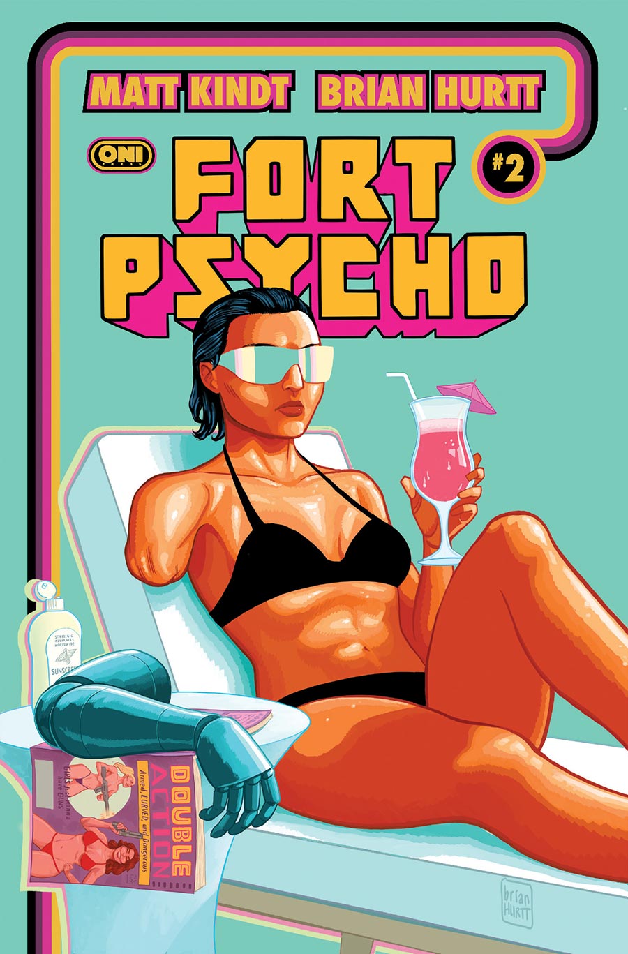 Fort Psycho #2 Cover A Regular Brian Hurtt Cover