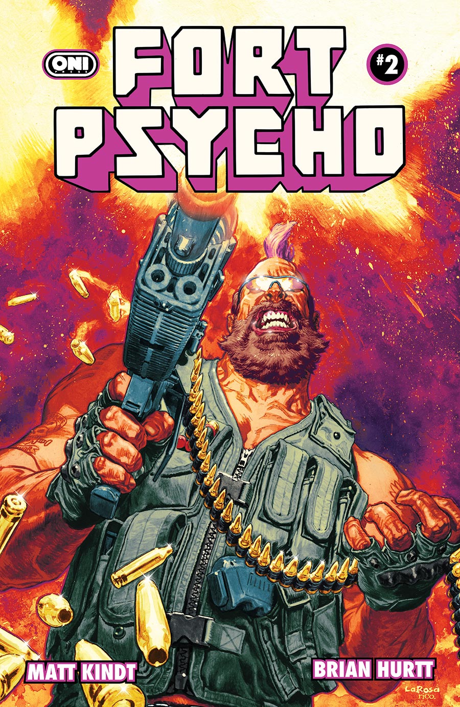 Fort Psycho #2 Cover B Variant Lewis LaRosa Cover