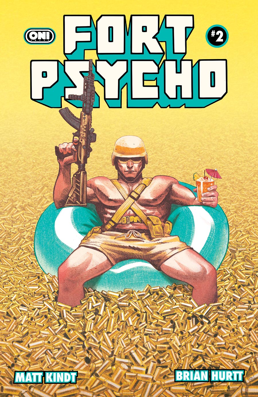 Fort Psycho #2 Cover C Variant Mike Del Mundo Cover