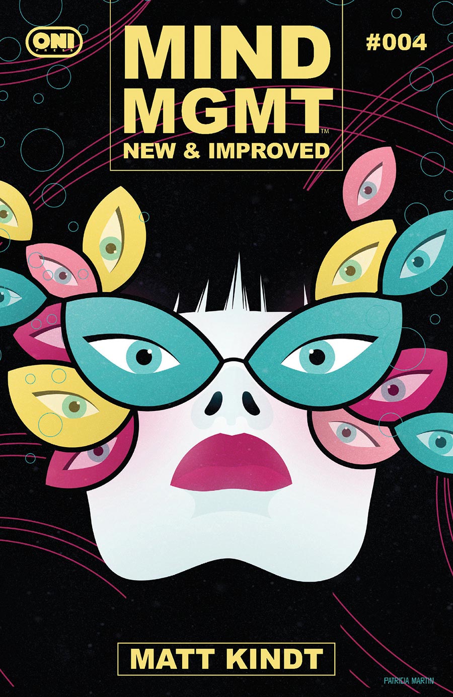 Mind MGMT New & Improved #4 Cover E Incentive Patricia Martin Variant Cover