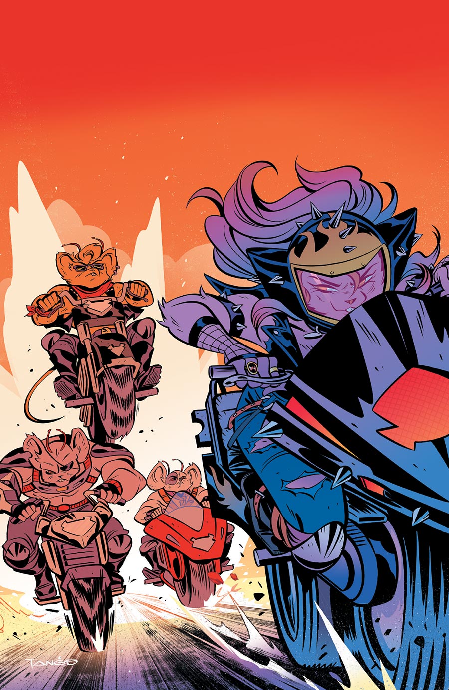 Biker Mice From Mars Scorch #2 Cover C Incentive Tango Virgin Cover