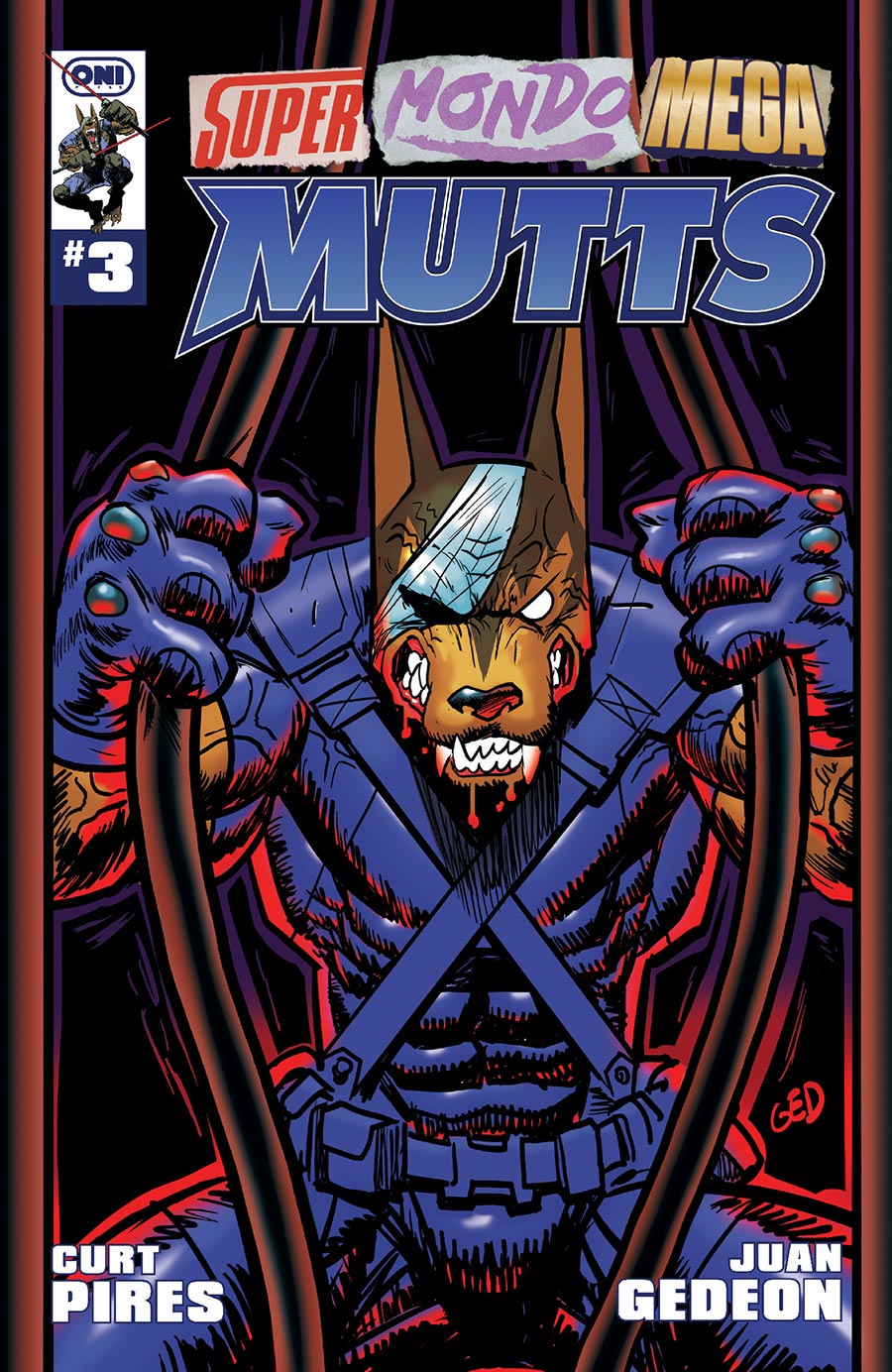 Super Mondo Mega Mutts #3 Cover A Regular Juan Gedeon Cover