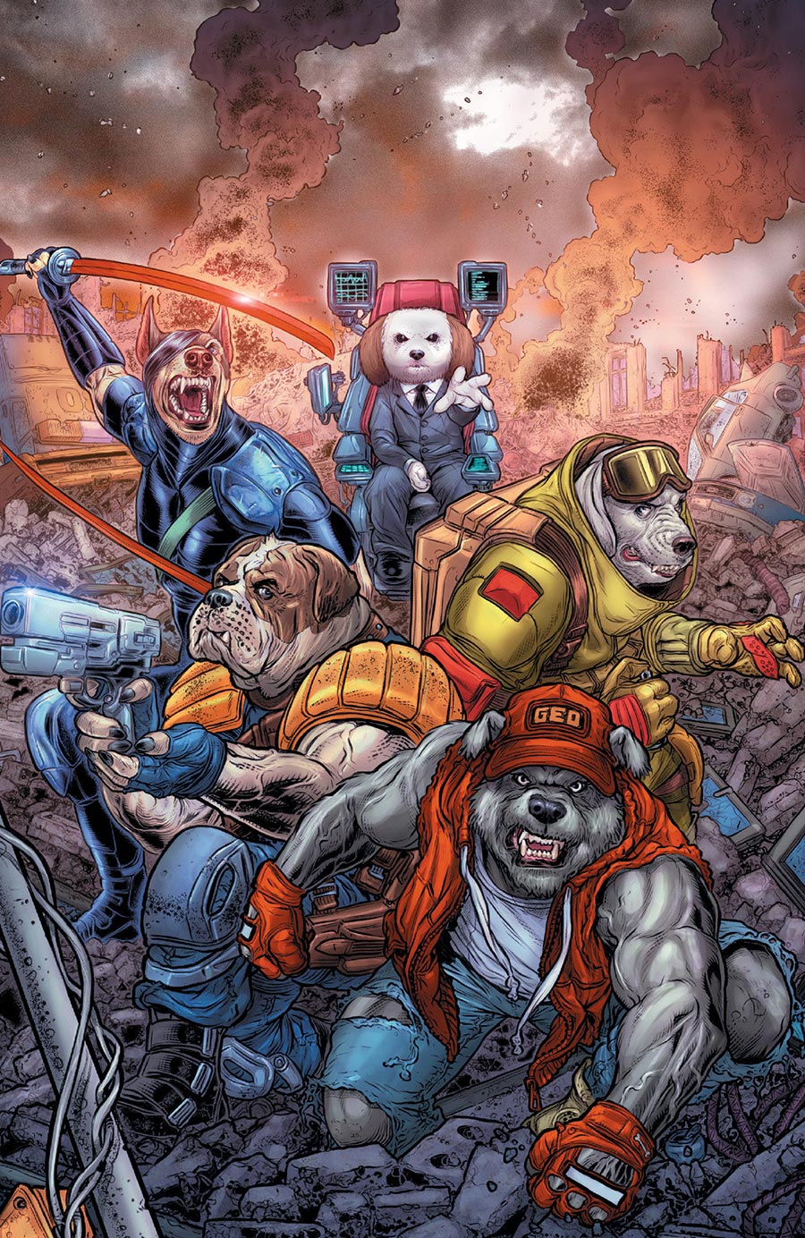 Super Mondo Mega Mutts #3 Cover E Incentive Juan Jose Ryp Virgin Cover