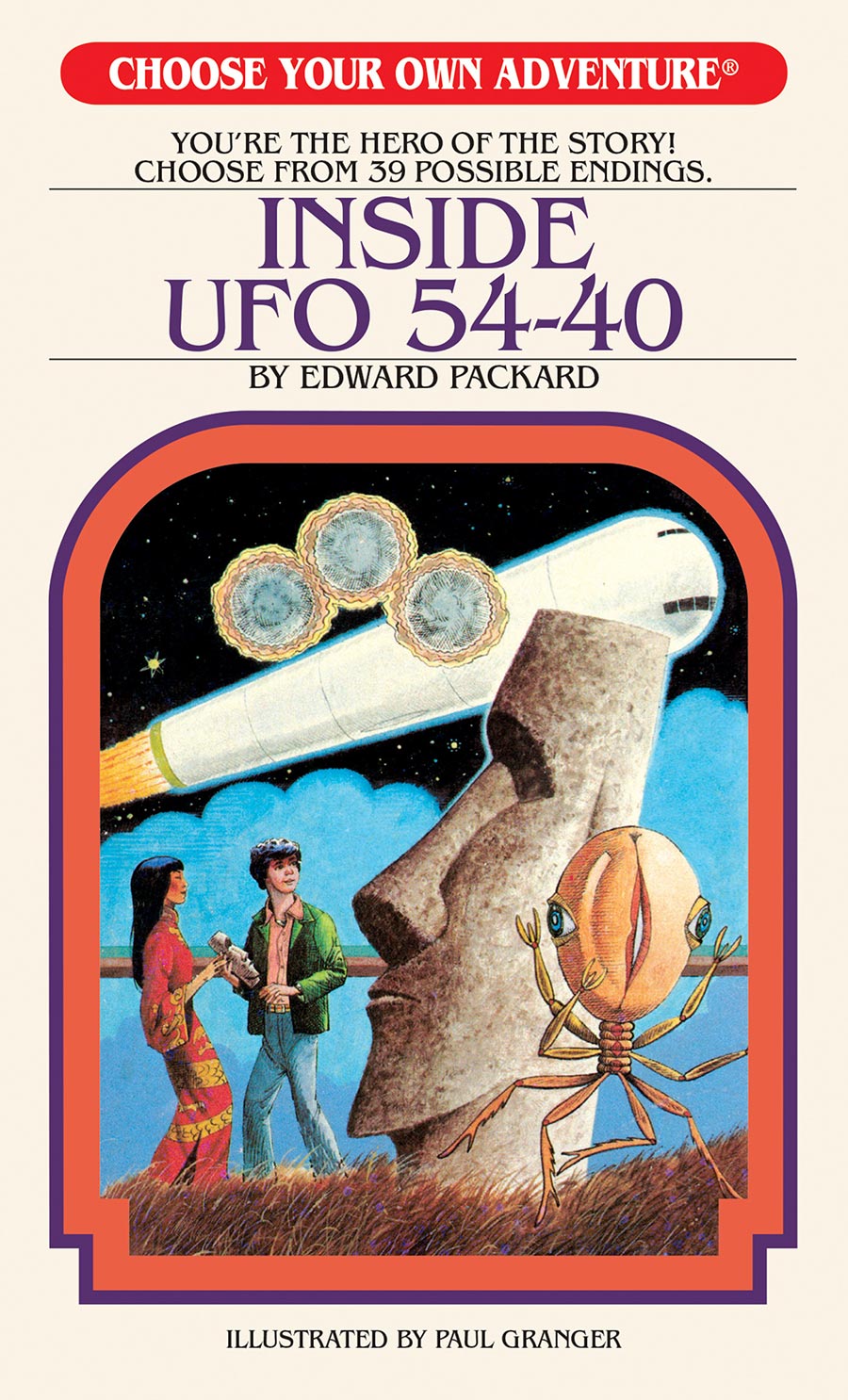 Choose Your Own Adventure Retro Edition Inside UFO 54-40 TP