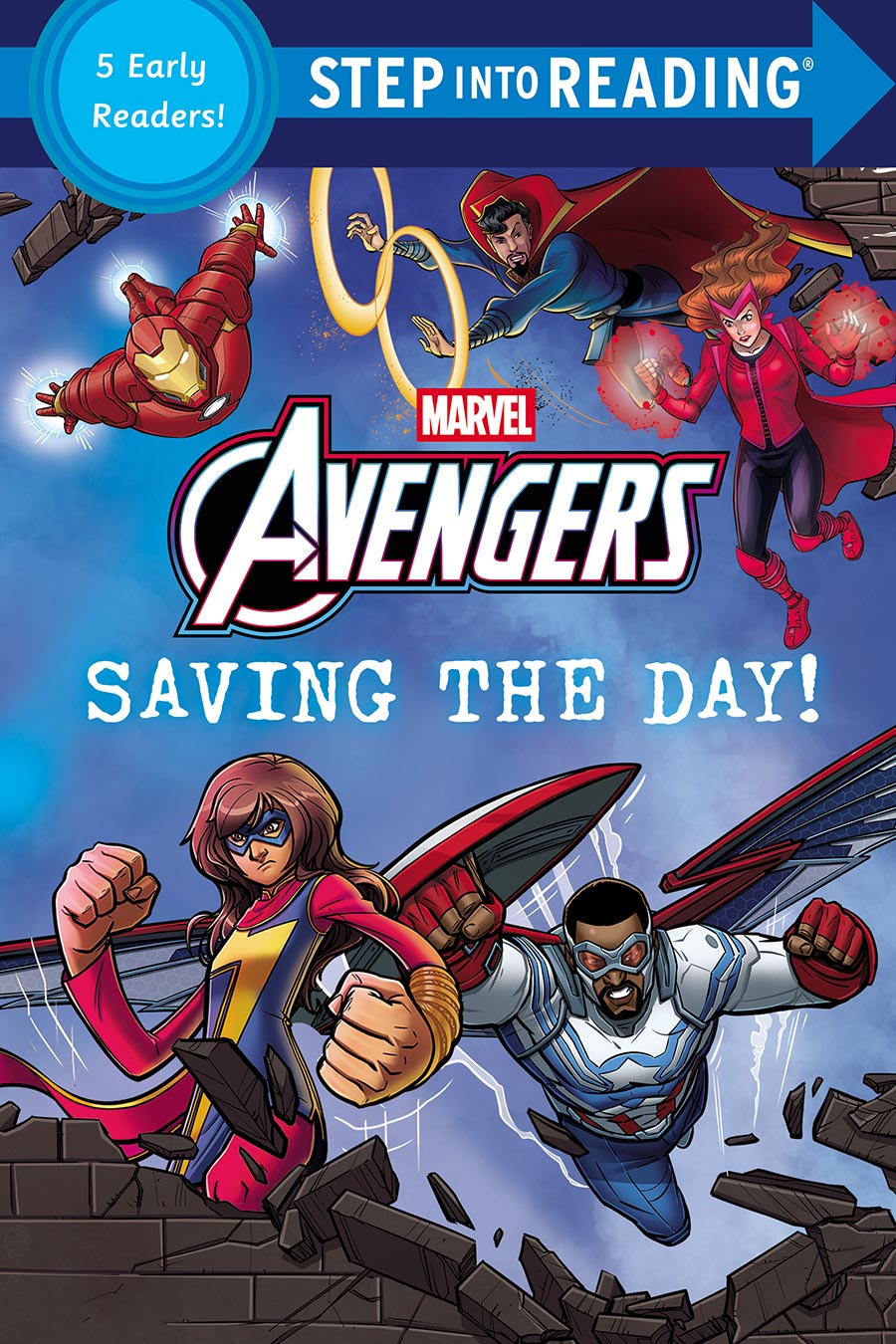 Step Into Reading Collection Marvel Avengers Saving The Day TP