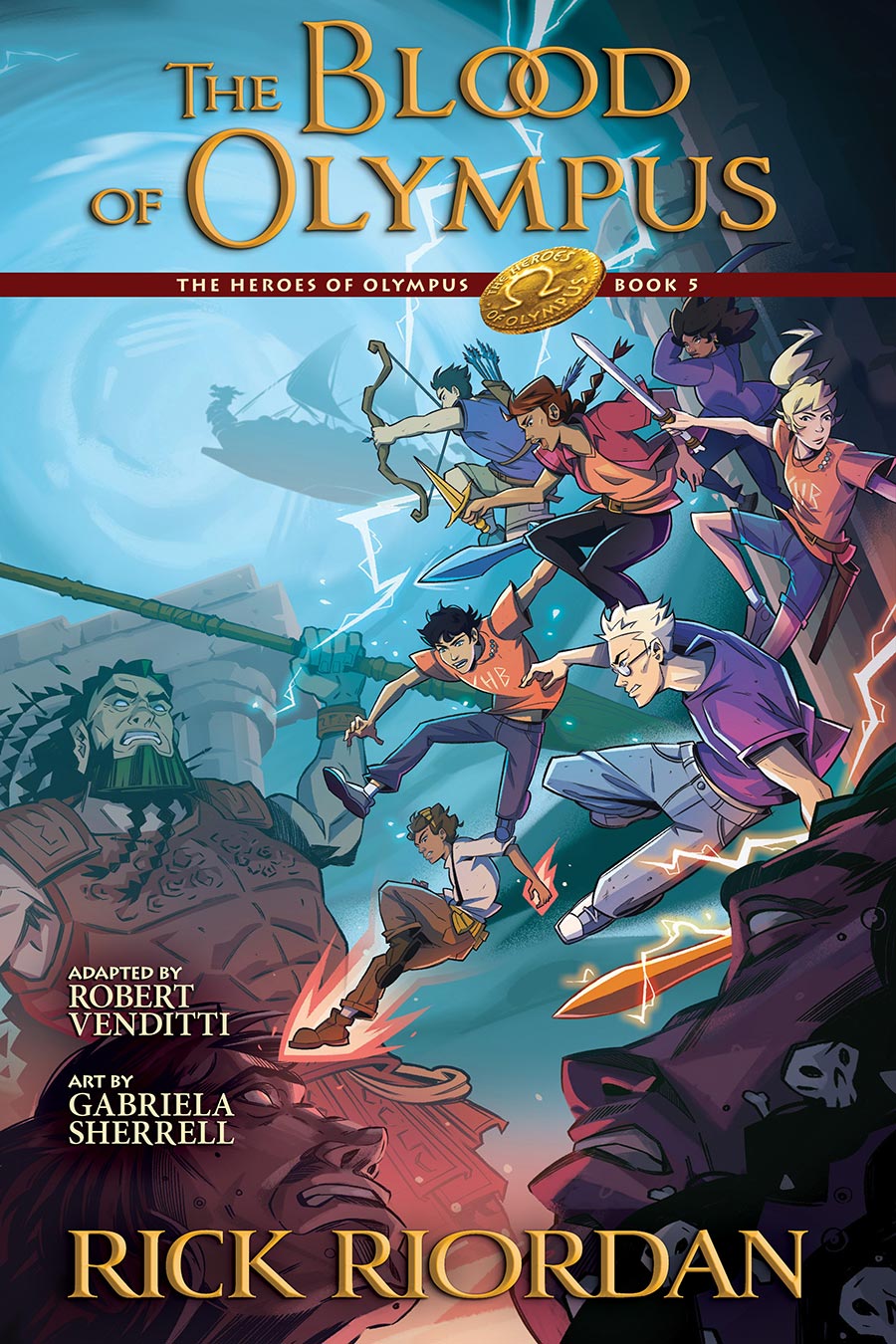 Heroes Of Olympus Vol 5 The Blood Of Olympus HC