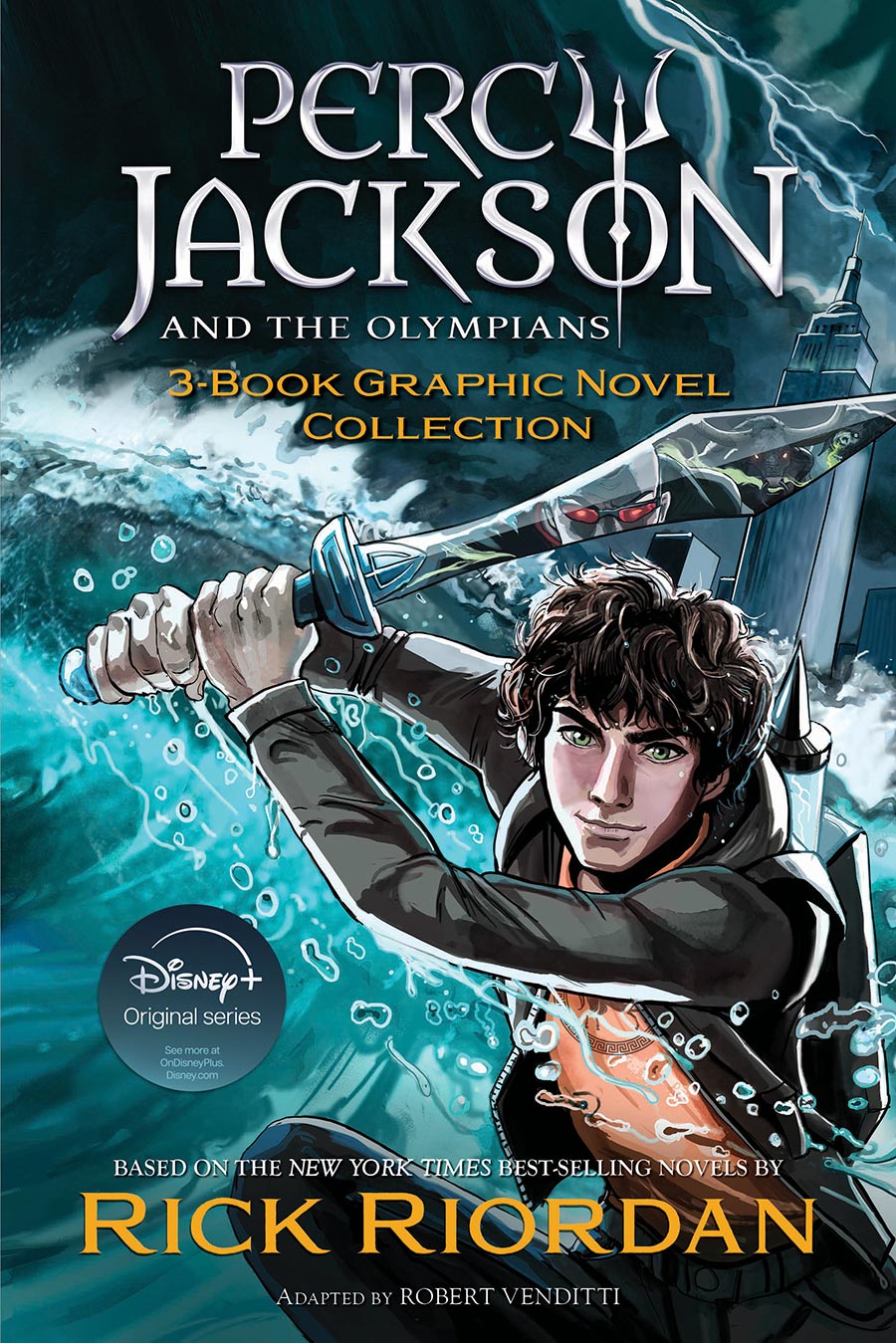 Percy Jackson And The Olympians 3-Book Graphic Novel Collection TP