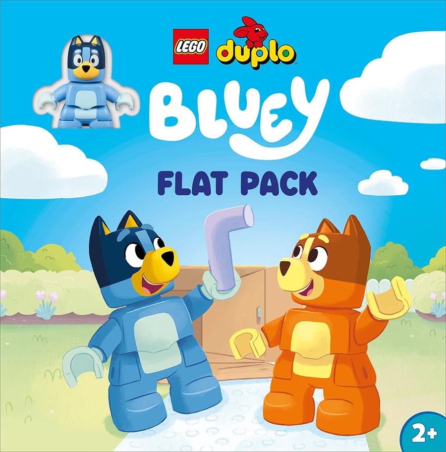 LEGO DUPLO Bluey Flat Pack With LEGO DUPLO Bluey Figure