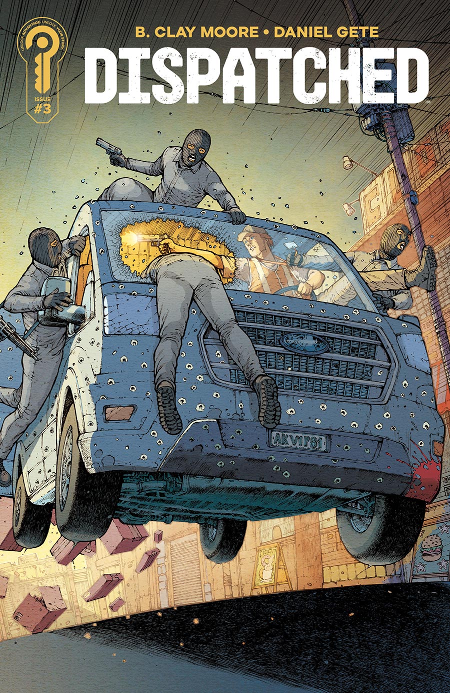 Dispatched #3 Cover A Regular Daniel Gete Cover