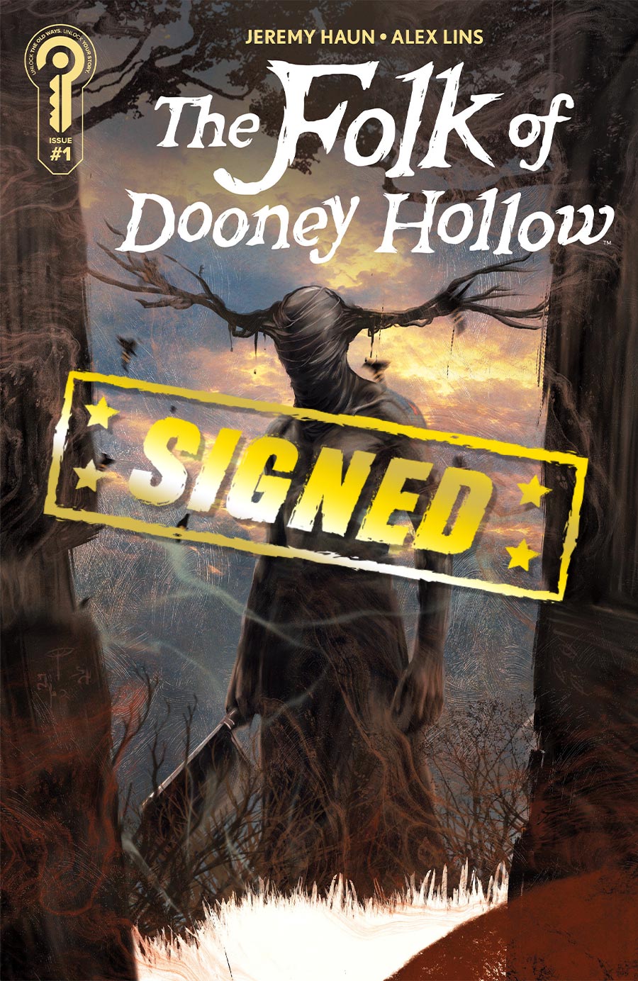 Folk Of Dooney Hollow #1 Cover D Incentive Ebrahel Lurci Variant Cover Signed By Jeremy Haun