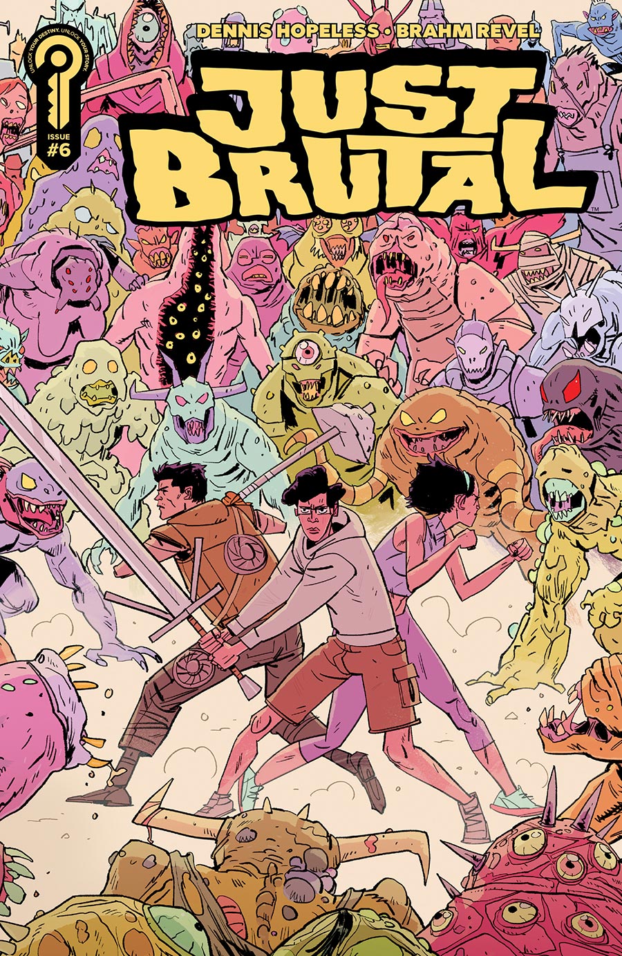 Just Brutal #6 Cover A Regular Brahm Revel Cover