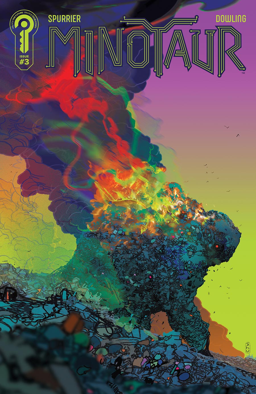 Minotaur #3 Cover B Variant Christian Ward Cover