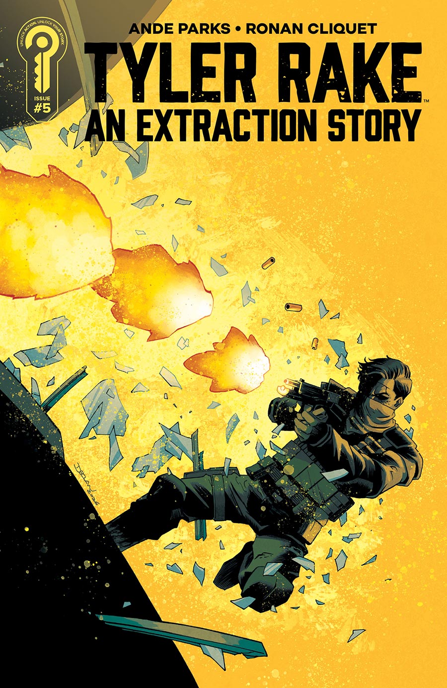 Tyler Rake An Extraction Story #5 Cover A Regular Declan Shalvey Cover