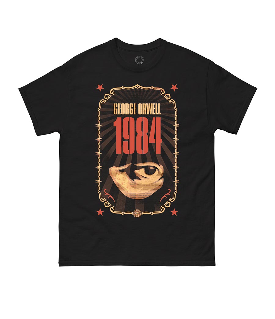 Obey George Orwells 1984 Unisex T-Shirt Large
